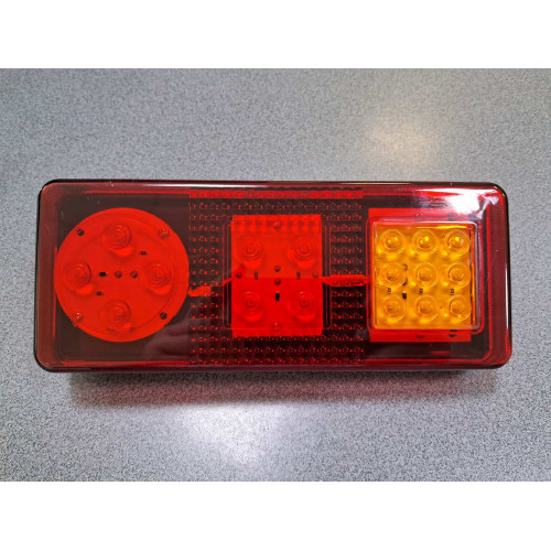 Ліхтар задній МТЗ многофункціональний LED (червоний) <ДК> ФП-401