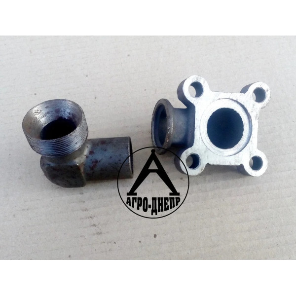 45-4607023 Патрубок всасывающий стальной, колено НШ32 ЮМЗ