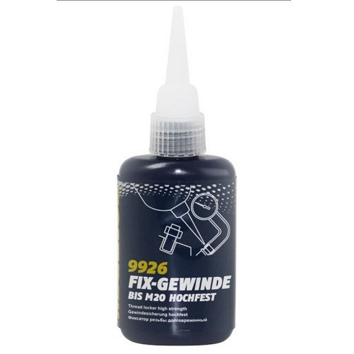 9926 Fix-Gewinde hochfest 50ml/Фіксатор різьби довгостроковий Mannol 0,05 л.