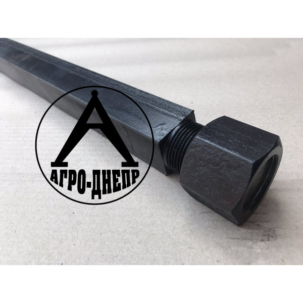 104100590 Вал 40*40 с резьбой с 2 сторон М40*250 L=2470мм
