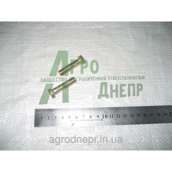 Болт сливного  коллектора ЮМЗ, МТЗ ф10 (2 отв.) 36-1104787-01 